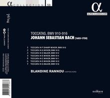 Johann Sebastian Bach (1685-1750): Toccaten BWV 910-916, CD