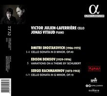 Victor Julien-Laferriere &amp; Jonas Vitaud - Rachmaninoff / Schostakowitsch / Denisov, CD