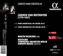 Ludwig van Beethoven (1770-1827): Klavierkonzerte Nr.1 &amp; 4, CD