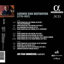 Ludwig van Beethoven (1770-1827): Klaviersonaten Nr.5,7-10,12,14,15,18, 3 CDs
