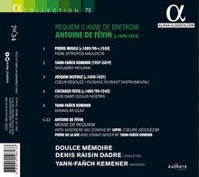 Antoine de Fevin (1470-1512): Requiem d'Anne de Bretagne, CD