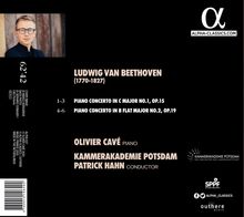 Ludwig van Beethoven (1770-1827): Klavierkonzerte Nr.1 &amp; 2, CD