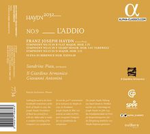 Joseph Haydn (1732-1809): Haydn-Symphonien-Edition 2032 Vol.9 - L'Addio, CD