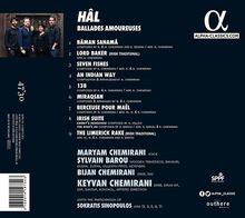 HAL - Ballade amoureuses, CD
