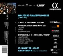 Wolfgang Amadeus Mozart (1756-1791): Symphonie Nr.41 "Jupiter", CD