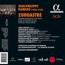 Jean Philippe Rameau (1683-1764): Zoroastre, 3 CDs