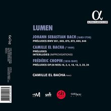 Camille El Bacha - Lumen, CD