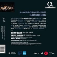 Serge Gainsbourg (1928-1991): La Comedie-Francaise chante Gainsbourg, CD