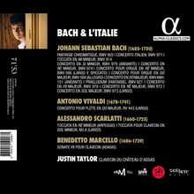 Justin Taylor - Bach &amp; L'Italie, CD