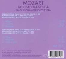Wolfgang Amadeus Mozart (1756-1791): Klavierkonzerte Nr.17 &amp; 19, CD