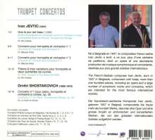 Ivan Jevtic (geb. 1947): Trompetenkonzerte Nr.1 &amp; 2, CD