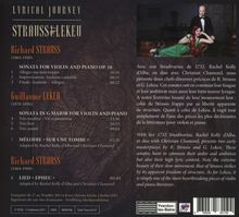 Rachel Kolly D'Alba - Strauss &amp; Lekeu, CD