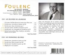 Francis Poulenc (1899-1963): Kammermusik für Bläser, 2 CDs
