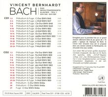 Johann Sebastian Bach (1685-1750): Das Wohltemperierte Klavier 1, 2 CDs