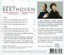 Ludwig van Beethoven (1770-1827): Cellosonaten Nr.1-5, 2 CDs