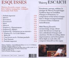 Thierry Escaich - Esquisses, CD