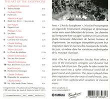 Nicolas Prost - The Art of the Saxophone, CD