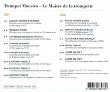 Johann Nepomuk Hummel (1778-1837): Maurice Andres - Trumpet Maestro, 2 CDs