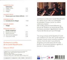 Orchstre a Cordes de la Garde Republicaine - Barber / Britten / Elgar / Ravel / Roussel, CD