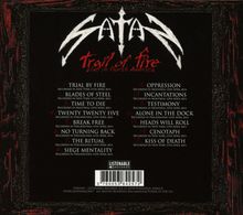 Satan: Trail Of Fire: Live In North America, CD