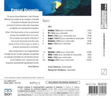 Pascal Dusapin (geb. 1955): Kammermusik für Cello &amp; Klarinette "Item", 2 CDs