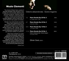 Muzio Clementi (1752-1832): Klaviersonaten "Didone abbandonata/Scene tragiche", CD