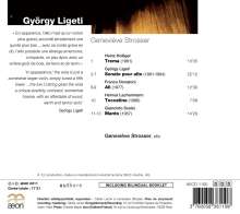 György Ligeti (1923-2006): Sonate für Viola, CD
