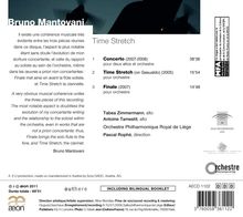 Bruno Mantovani (geb. 1974): Time Stretch für Orchester, CD