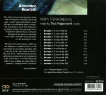 Domenico Scarlatti (1685-1757): Klaviersonaten (arrangiert für Violine), CD