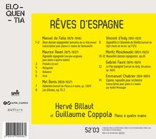 Herve Billaut &amp; Guillaume Coppola - Reves D'Espagne, CD