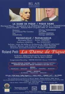 Bolschoi Ballett - La Dame de Pique &amp; Passacaille, DVD