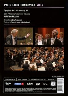 Peter Iljitsch Tschaikowsky (1840-1893): Symphonie Nr.5, DVD