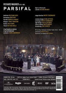 Richard Wagner (1813-1883): Parsifal, 2 DVDs