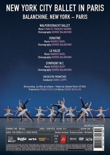 New York City Ballet in Paris, DVD