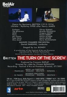 Benjamin Britten (1913-1976): The Turn of the Screw op.54, DVD