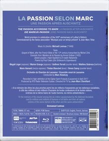 Michael Levinas (geb. 1949): La Passion Selon Marc (Une Passion apres Auschwitz), Blu-ray Disc