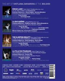 The Art of Svetlana Zakharova at the Bolshoi, 4 Blu-ray Discs