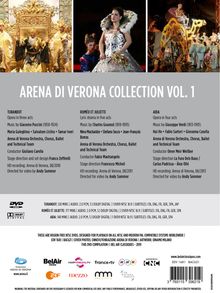 Arena Di Verona Collection Vol.1, 4 DVDs