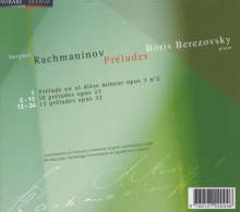 Sergej Rachmaninoff (1873-1943): Preludes op.23 Nr.1-10, CD