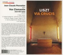 Franz Liszt (1811-1886): Via Crucis (Version für Chor &amp; Klavier), CD