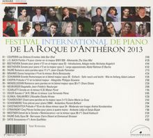 Festival de Piano La Roque d'Antheron 2013, CD