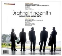 Johannes Brahms (1833-1897): Klarinettenquintett op.115, CD