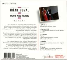 Irene Duval - Poemes, CD