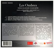 Francois Couperin (1668-1733): Lecons de Tenebres, CD
