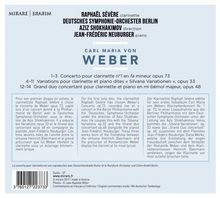 Carl Maria von Weber (1786-1826): Klarinettenkonzert Nr.1, CD