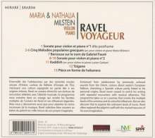 Maurice Ravel (1875-1937): Werke für Violine &amp; Klavier - "Voyageur", CD