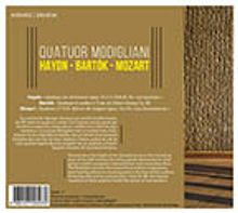 Quatuor Modigliani - Haydn / Bartok / Mozart, CD