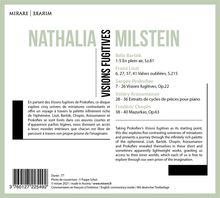 Nathalia Milstein - Visions fugitives, CD