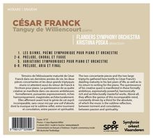 Cesar Franck (1822-1890): Symphonische Variationen für Klavier &amp; Orchester, CD