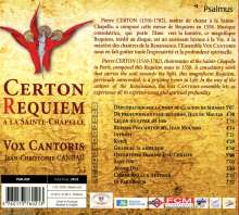 Pierre Certon (1510-1572): Requiem a La Sainte-Chapelle, CD